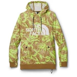 New The North Face Women's Tekno Snow Pullover Hoodie Brown Prairie Size Medium